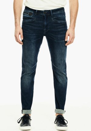 ROCKO SUMMIT - Jeans Tapered Fit - dark used