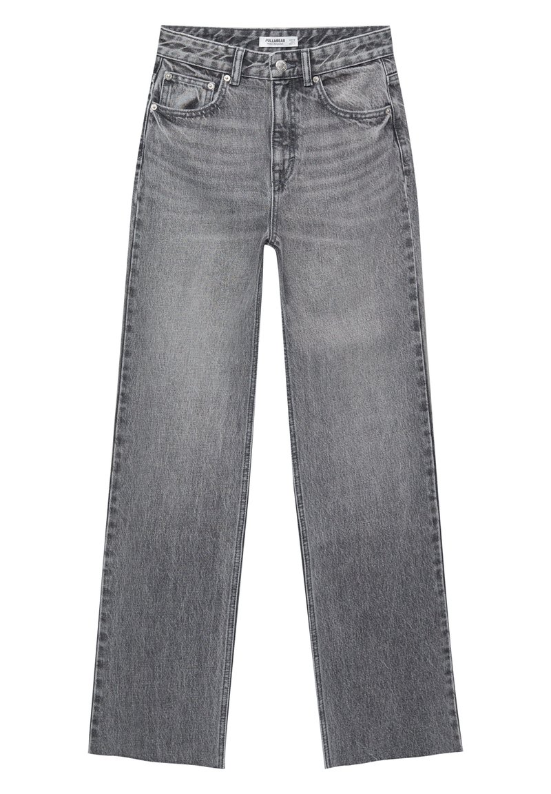 PULL&BEAR Straight leg jeans grijs PULL&BEAR Straight leg jeans grijs