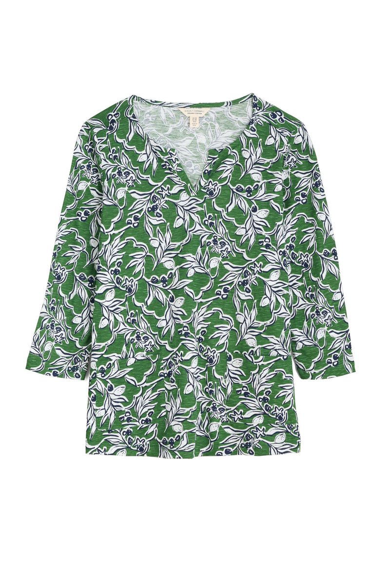 Seasalt Cornwall GYPSOPHILIA - Longsleeve - green linear citrus ...