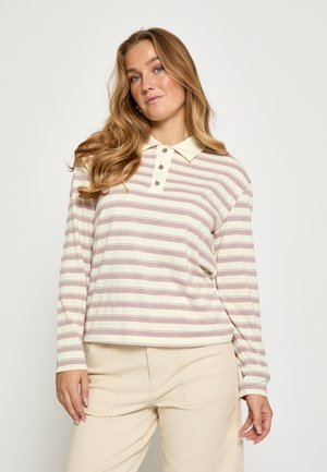 MARIELLE  - Poloshirt - mauve mist rose stripe