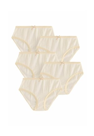 5 PACK - Kalhotky - ecru white