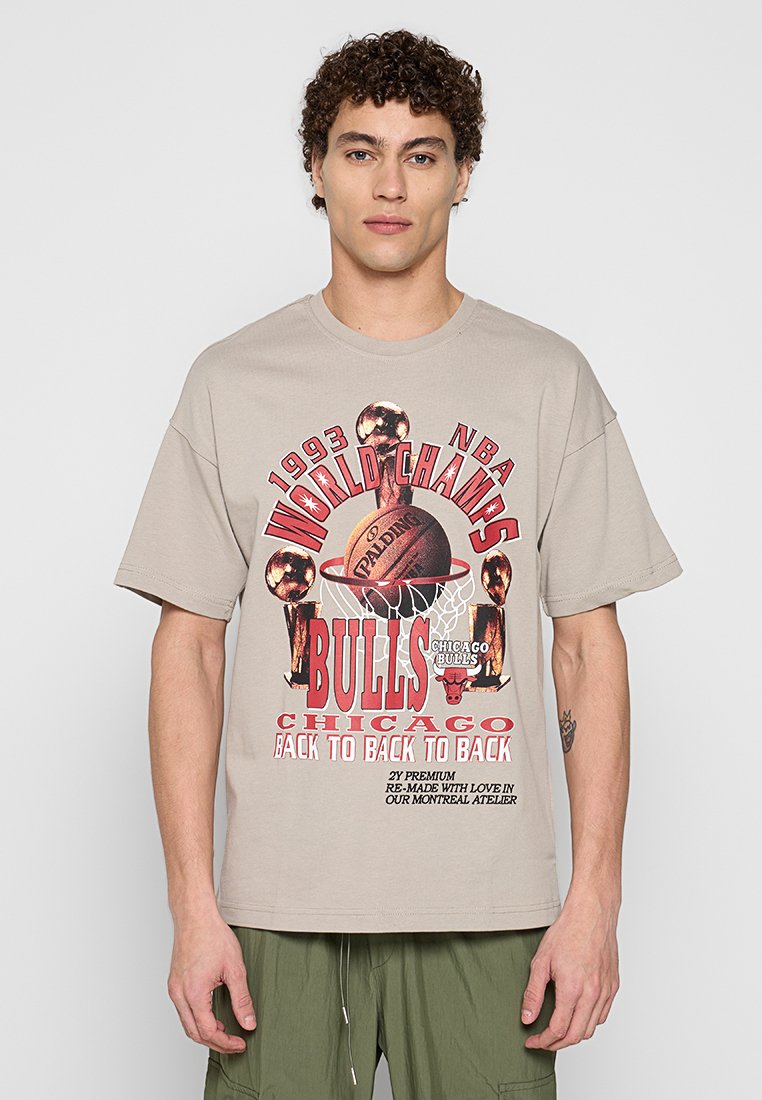 2Y Premium T-shirt print grijs