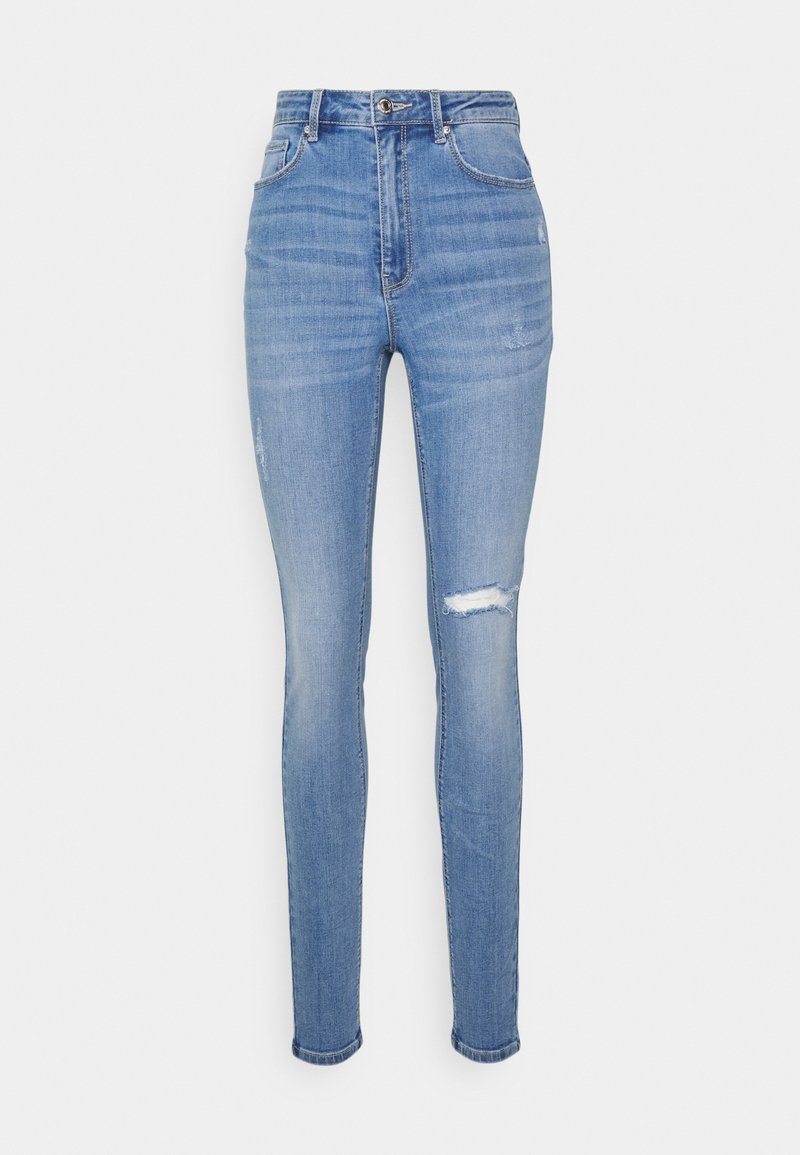 Vero Moda Tall Jeans Skinny Fit blauw denim/bluedenim