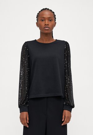 VMCHARLOTTE SEQUINS - Sweater - black