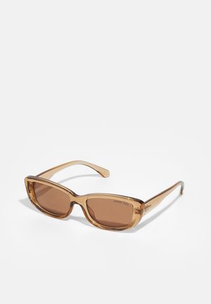 ASHEVILLE - Sonnenbrille - brown transparent/brown solid back mirror