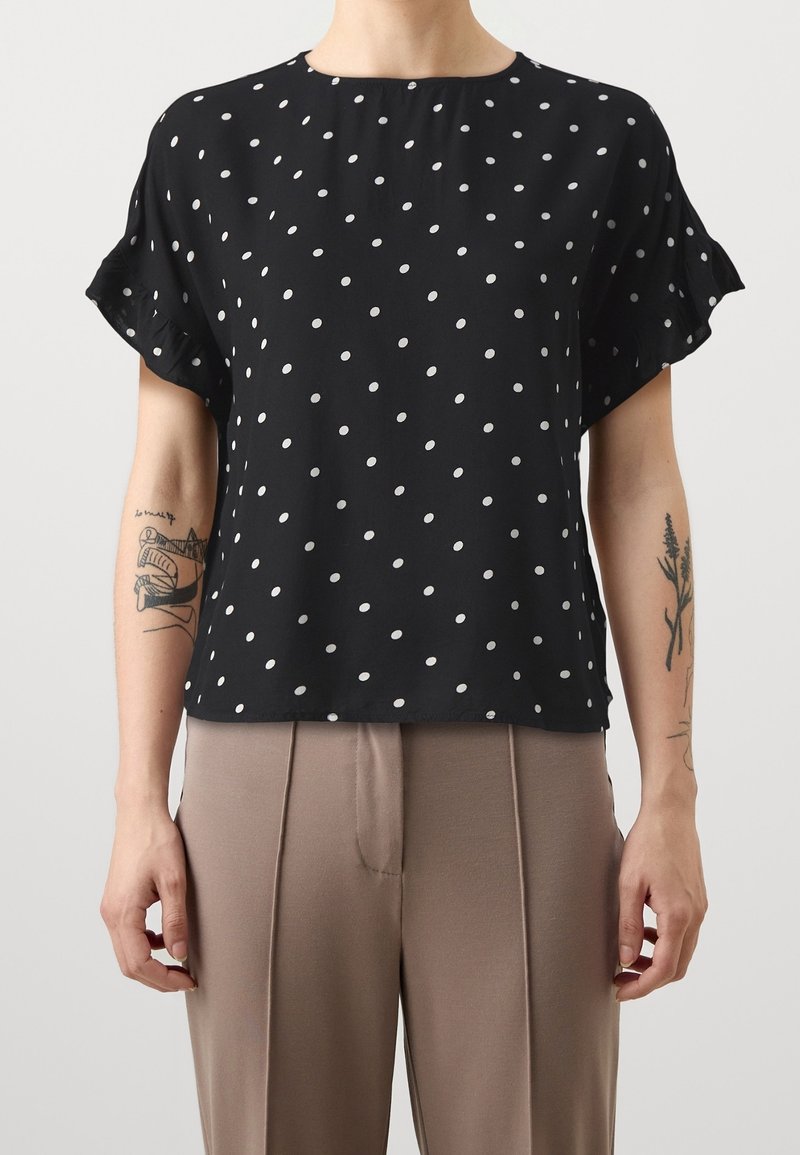 Vero Moda Petite Blůza - black