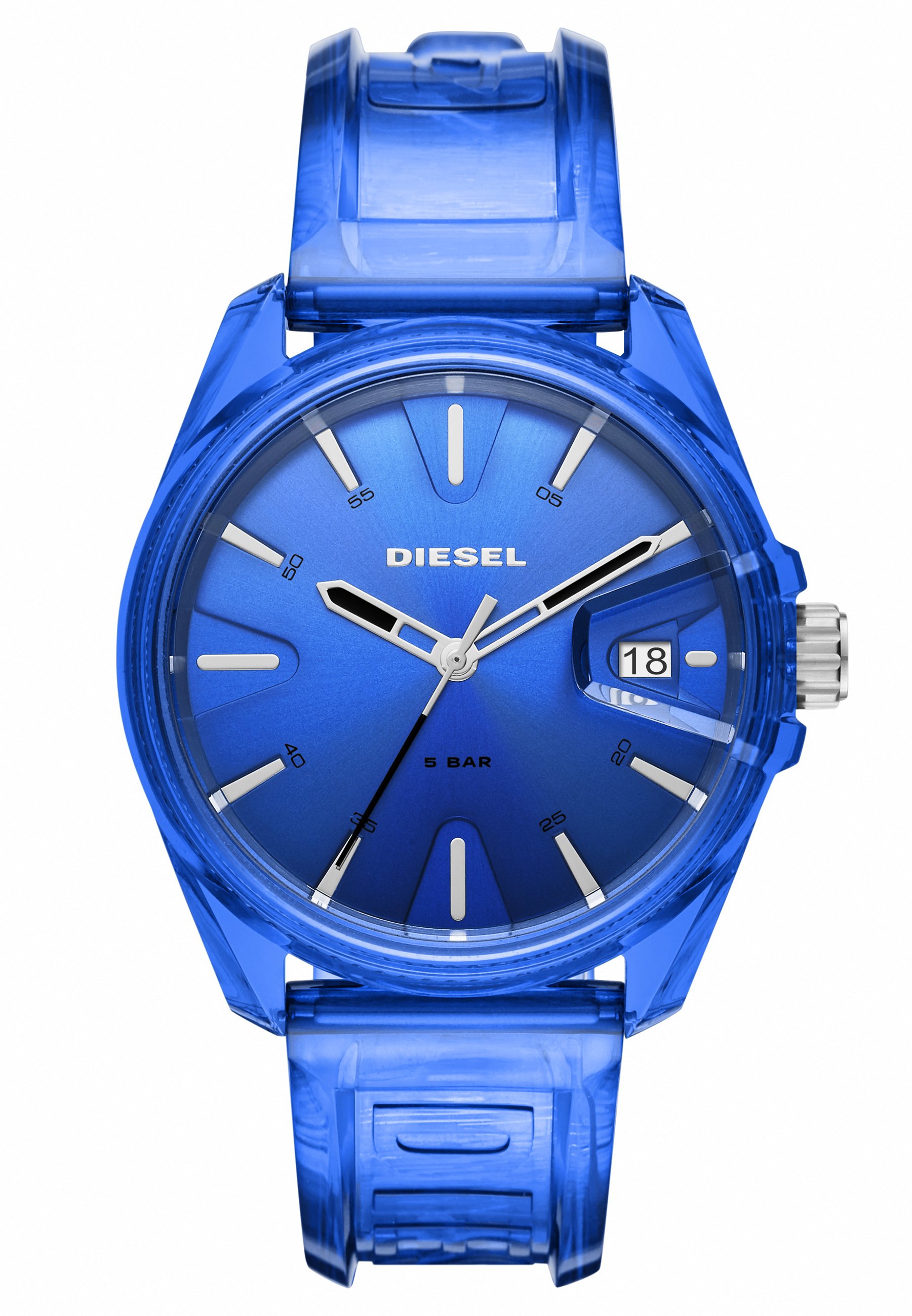 Diesel MS9 - Horloge - blue/Blauw - Zalando.be