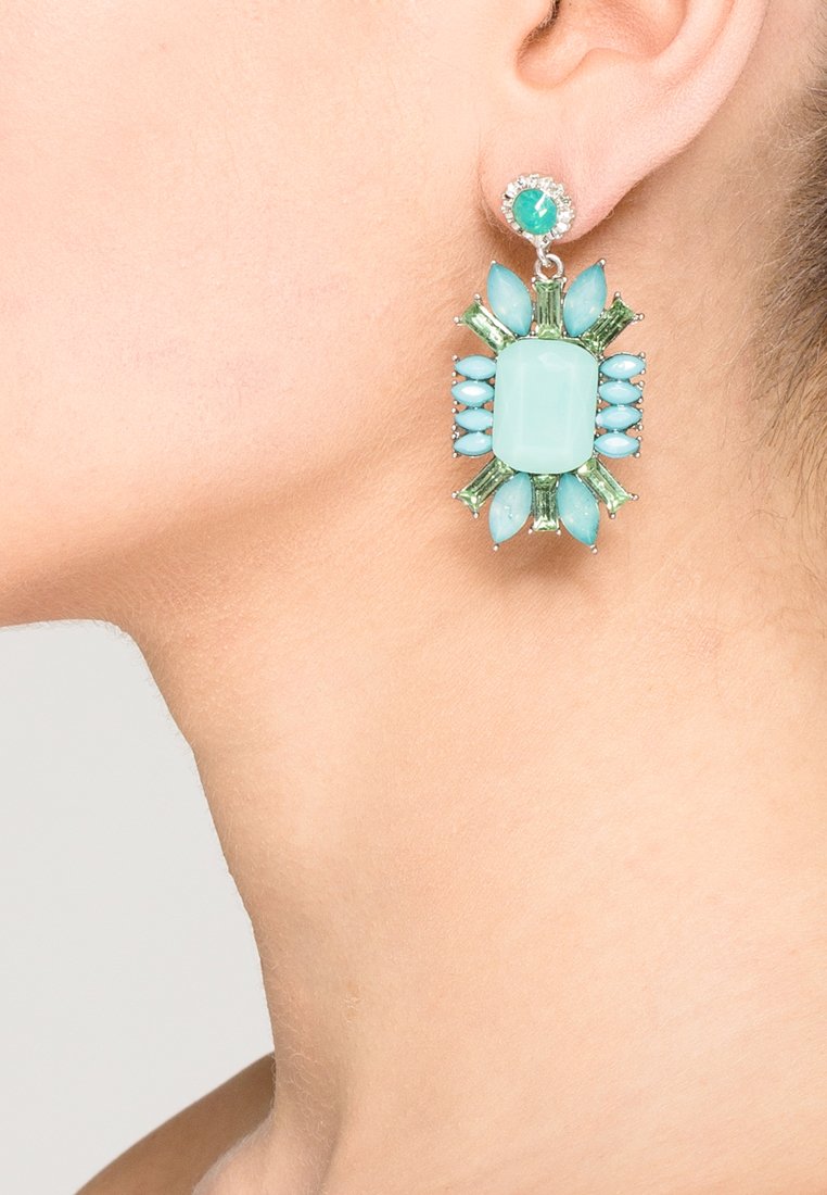 sweet deluxe Earrings weiß/türkis/mint Zalando.co.uk