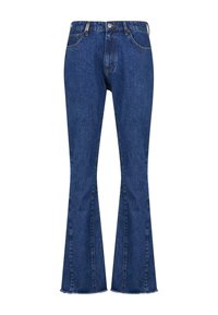 Vaqueros a campana - mid blue
