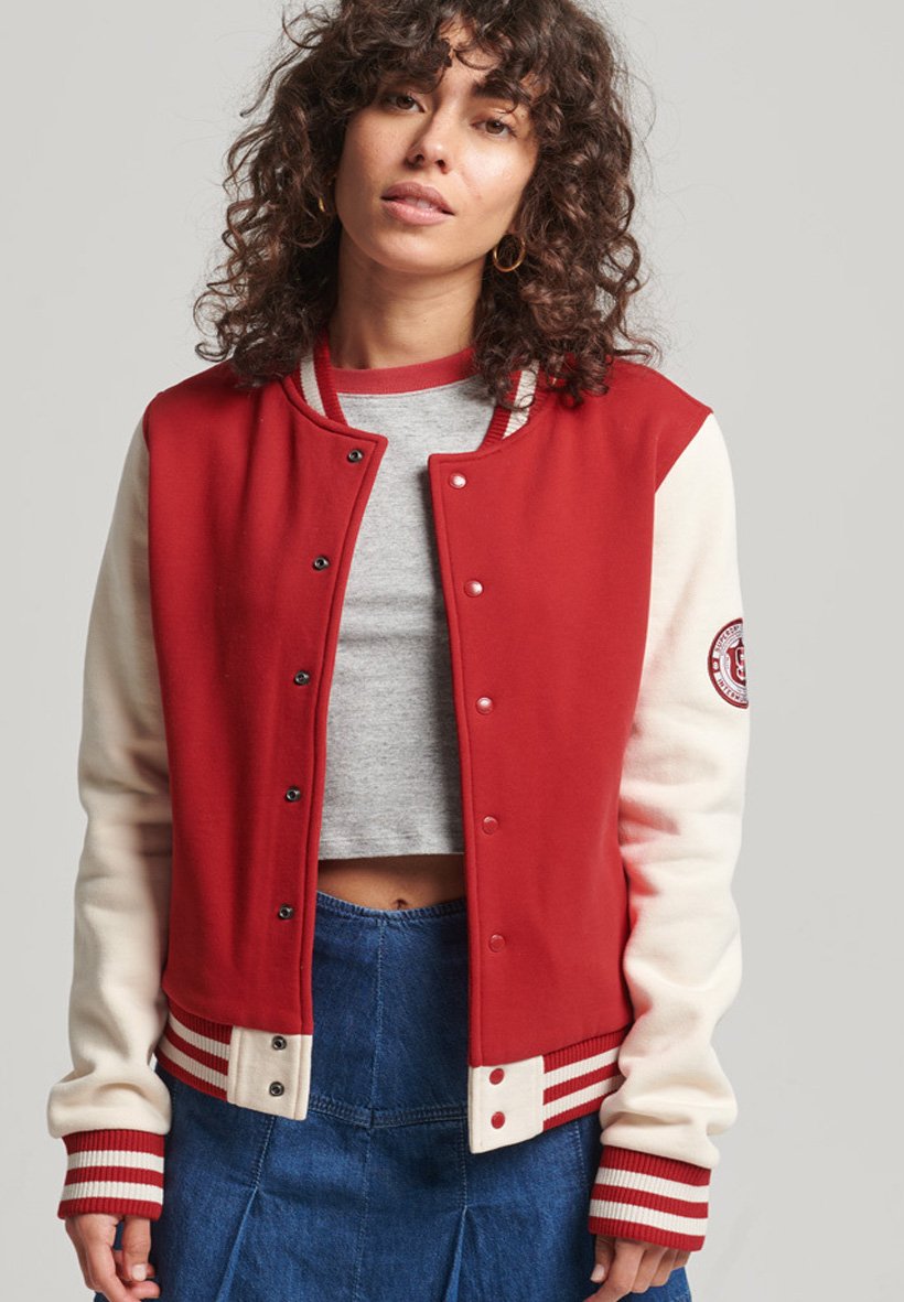 vintage varsity bomber jacket