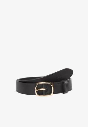 Marc O'Polo AUS FEIN GENARBTEM - Belt - black