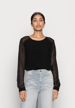 OBJZOE - Blouse - black