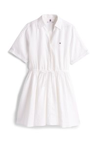SHORT DRESS - Skjortekjole -  white