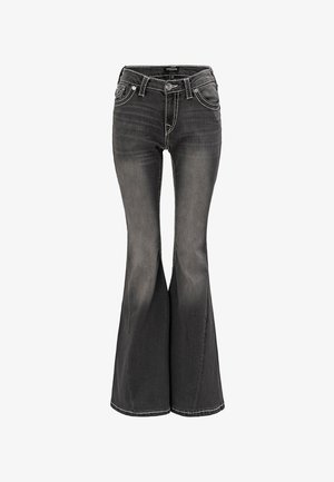 True Religion, FLARED, czarny denim