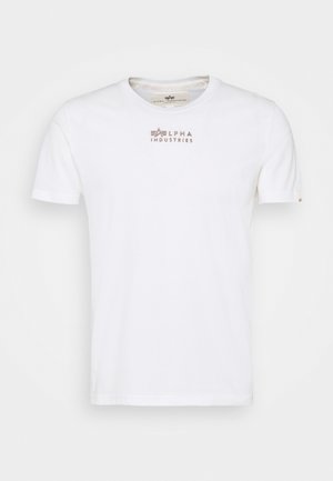 Alpha Industries T-Shirt print - organic white