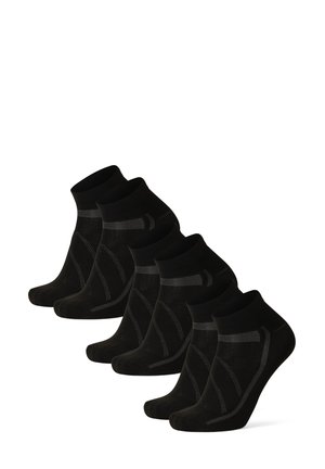 CYCLING LOW-CUT 3-PACK - Socken - black