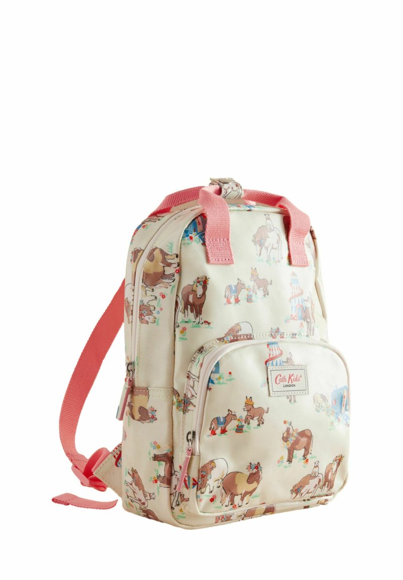 Cath Kidston MEDIUM - Školní taška - cream donkeys