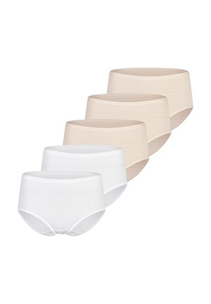 5 PACK - Trusser - beige/weiß