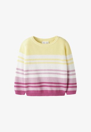 Name it, Strickpullover - strawberry moon
