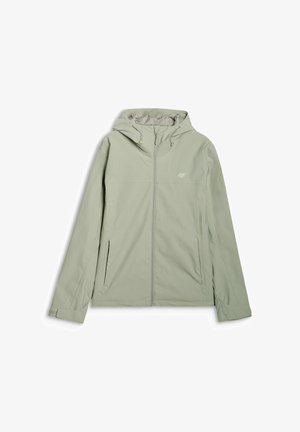 4F, 4F KURTKA PRZEJŚCIOWA MEMBRANA 5000 MĘSKA - CZARNA 3XL - Outdoorjas - olive