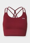 DEFINE SEAMLESS BRA - Sportmelltartó könnyű sportoláshoz - burgundy