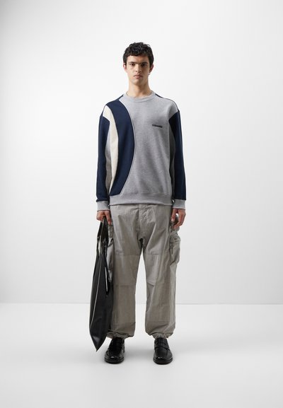 Ahluwalia MAE UNISEX - Sweatshirt - grey/navy