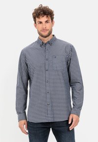 camel active MIT BUTTON-DOWN KRAGEN  - Hemd - night blue