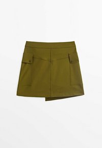 Massimo Dutti Gonna a campana - khaki