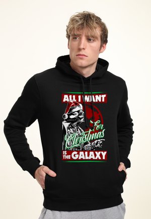 STAR WARS CLASSIC VADER XMAS GALAXY - Sweatshirt - black