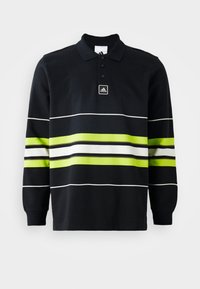 STRIPED - T-shirt à manches longues - black