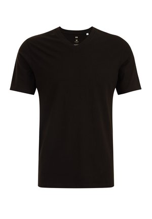 WE Fashion BASIC - T-paita - black