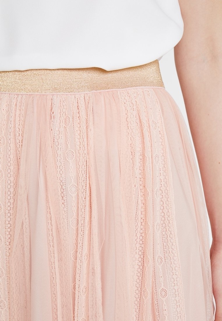 NAF NAF Gonna a campana nude/color carne (Second hand