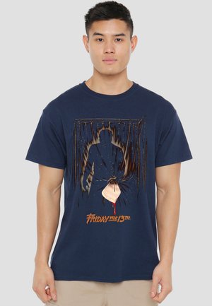 Cotton Soul, FRIDAY THE 13TH/PART 3 POSTER - Print T-shirt - dark blue