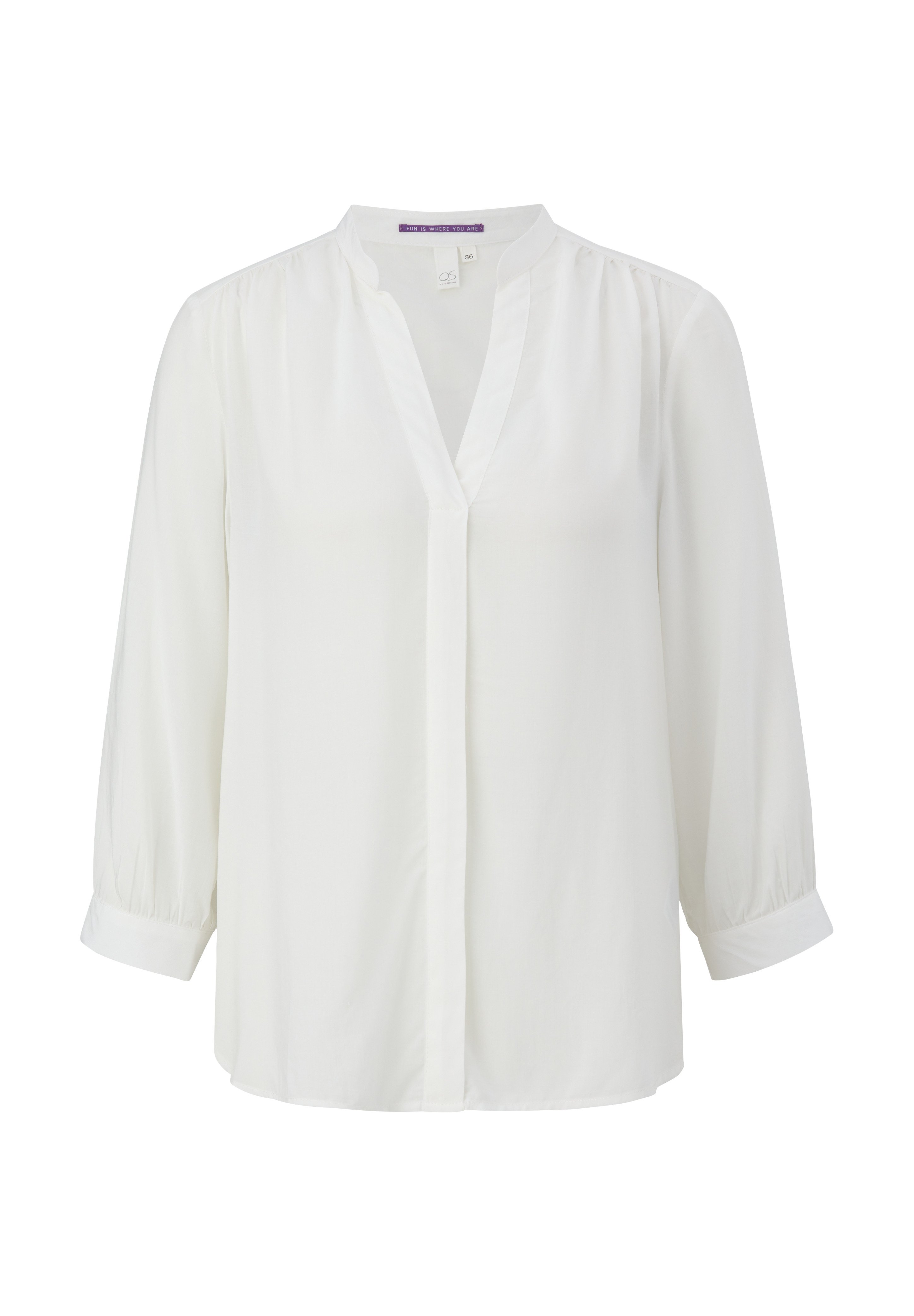 QS Damen Bluse – Leicht & Luftig Mit Streifen Oder Punkten Für Den Sommer