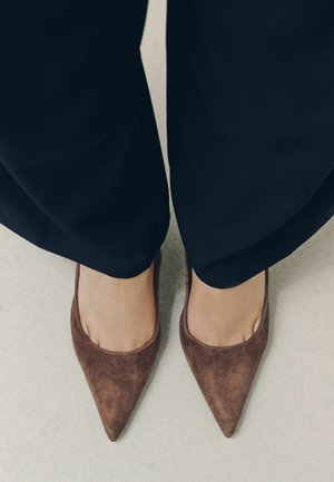 Next, Pumps - chocolate brown