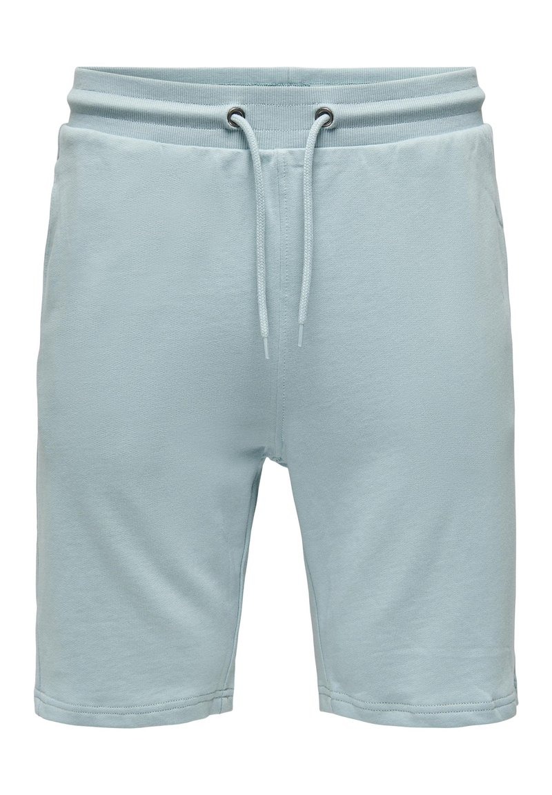 Only & Sons NEIL - Tracksuit bottoms - türkis