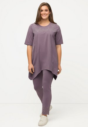 Ulla Popken T-Shirt print - mauve