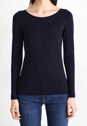 Long sleeved top - dark blue