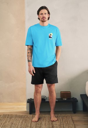 Next, SET 2 PACK - Pyjamas - blue orange amalfi