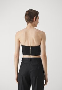 Patrizia Pepe CAMICIA - Topper - nero