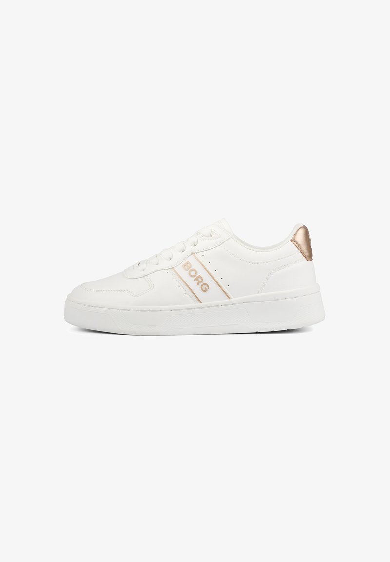 Björn Borg CAS MET - Sneakers laag - white rose gold