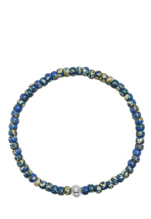 WRISTBAND WITH BLUE LAPIS MIYUKI BEADS - Bracelet - blue