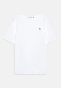 Calvin Klein Jeans - MONO MINI BADGE UNISEX - T-shirt - bas - bright white Miniatyrbild 1