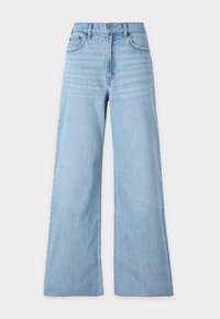High Rise Wide Leg Jean - Wide leg - blue denim