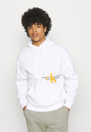 URBAN GRAPHIC LOGO HOODIE UNISEX - Mikina s kapucí - bright white