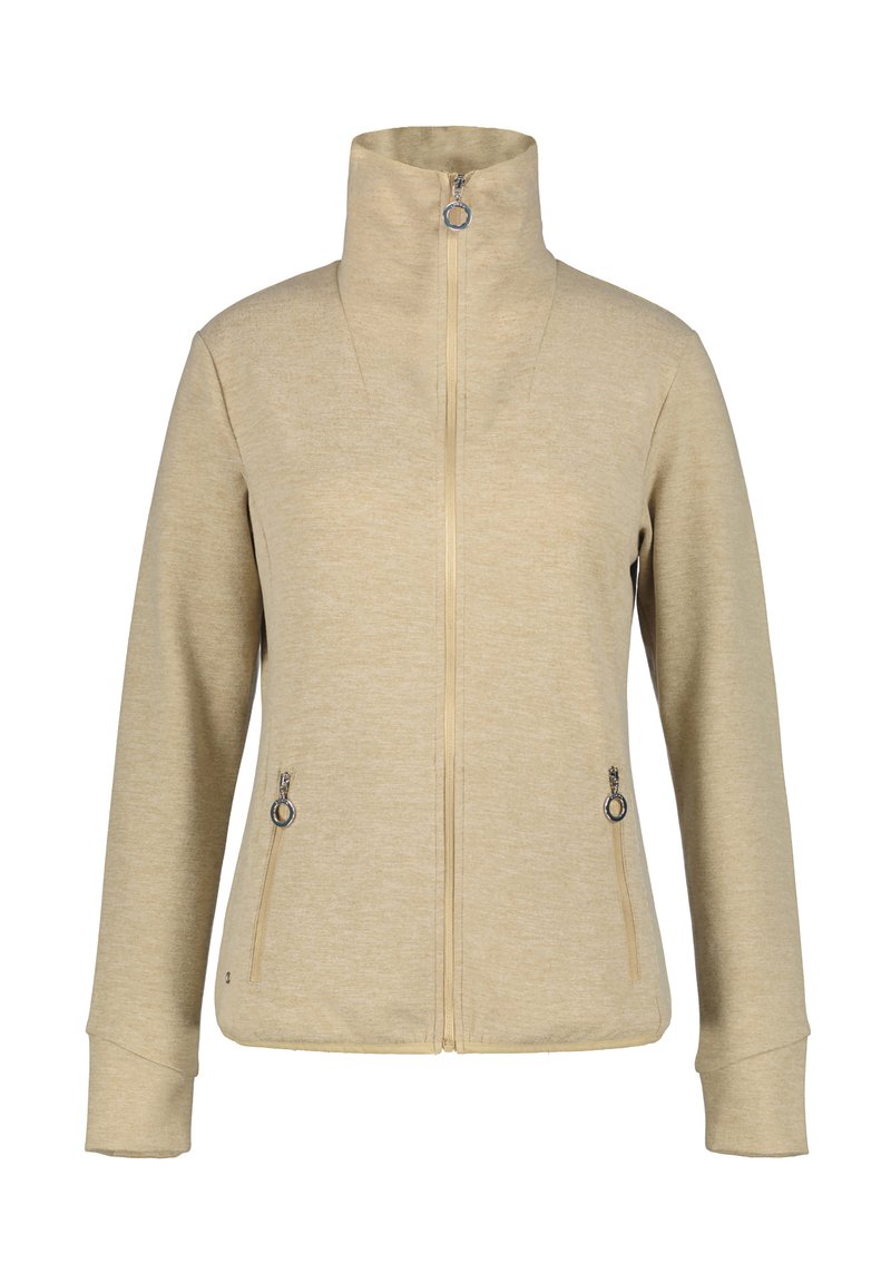 LUHTA Sweater met rits beige LUHTA Sweater met rits beige