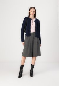 Vero Moda VMAWSOME LS O-NECK BOO - Ζακέτα - navy