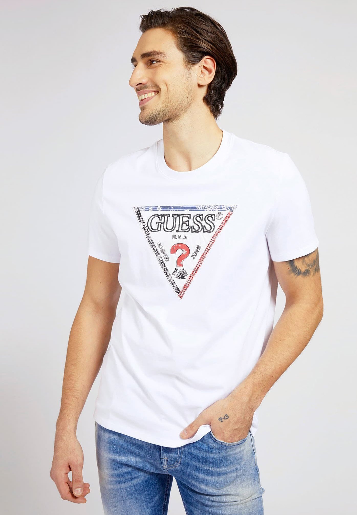 guess t shirt herren