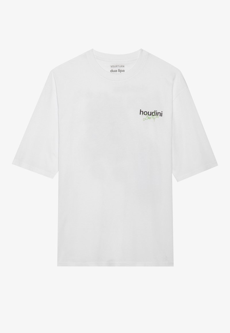 YOURTURN T-shirt print wit YOURTURN T-shirt print wit