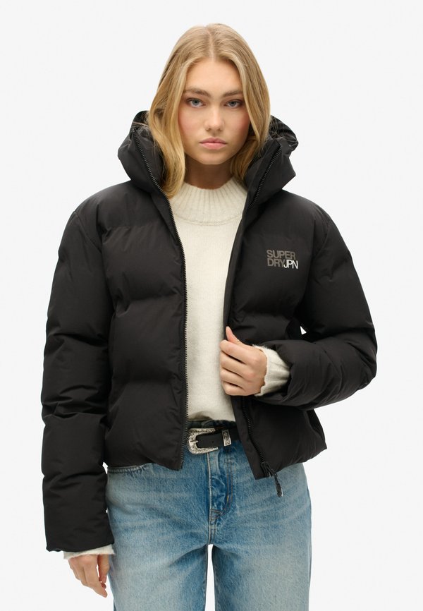 HOODED BOXY PUFFER - Winterjacke